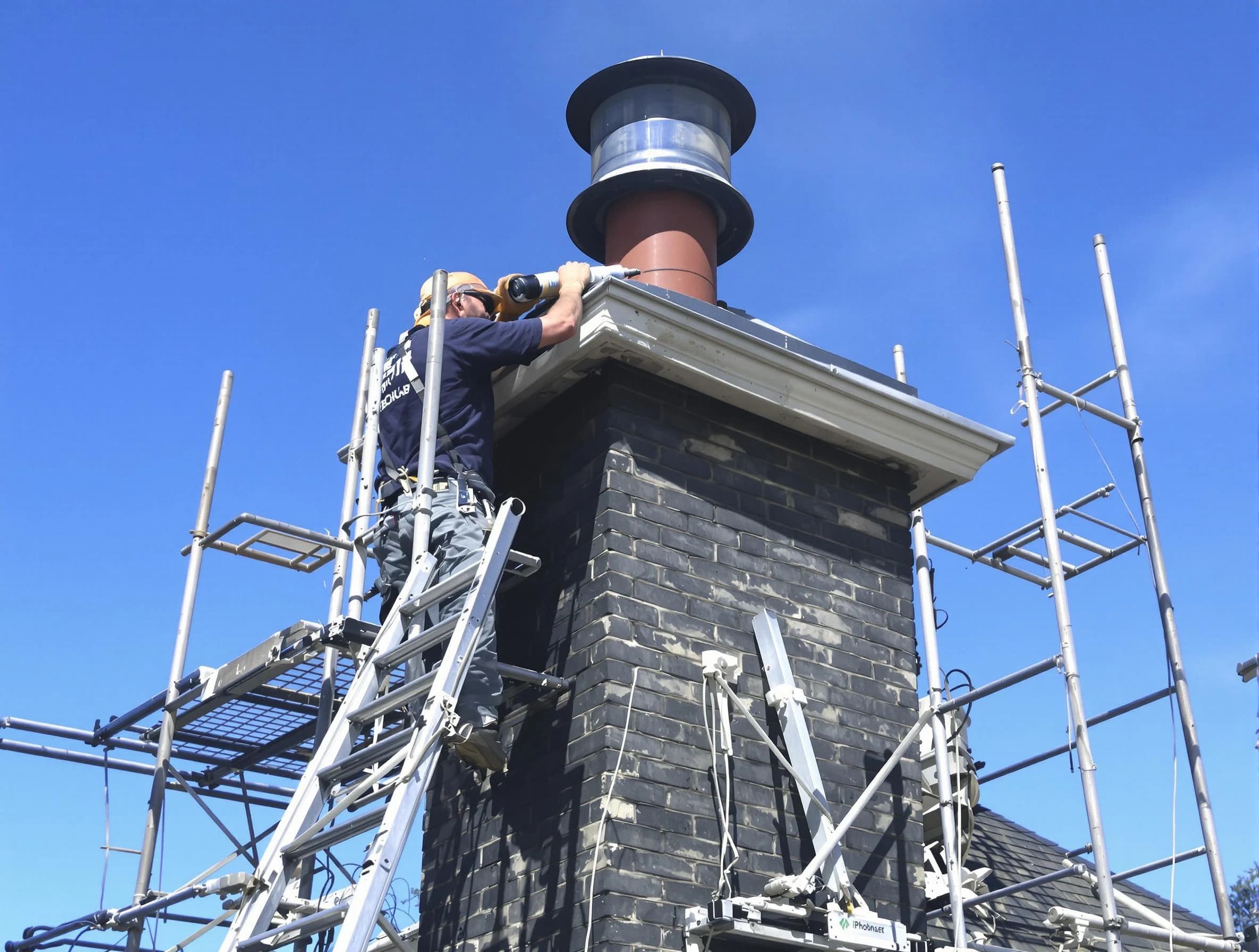 Sturdy chimney crown finished by Snyderville Chimney Sweep in Snyderville, UT
