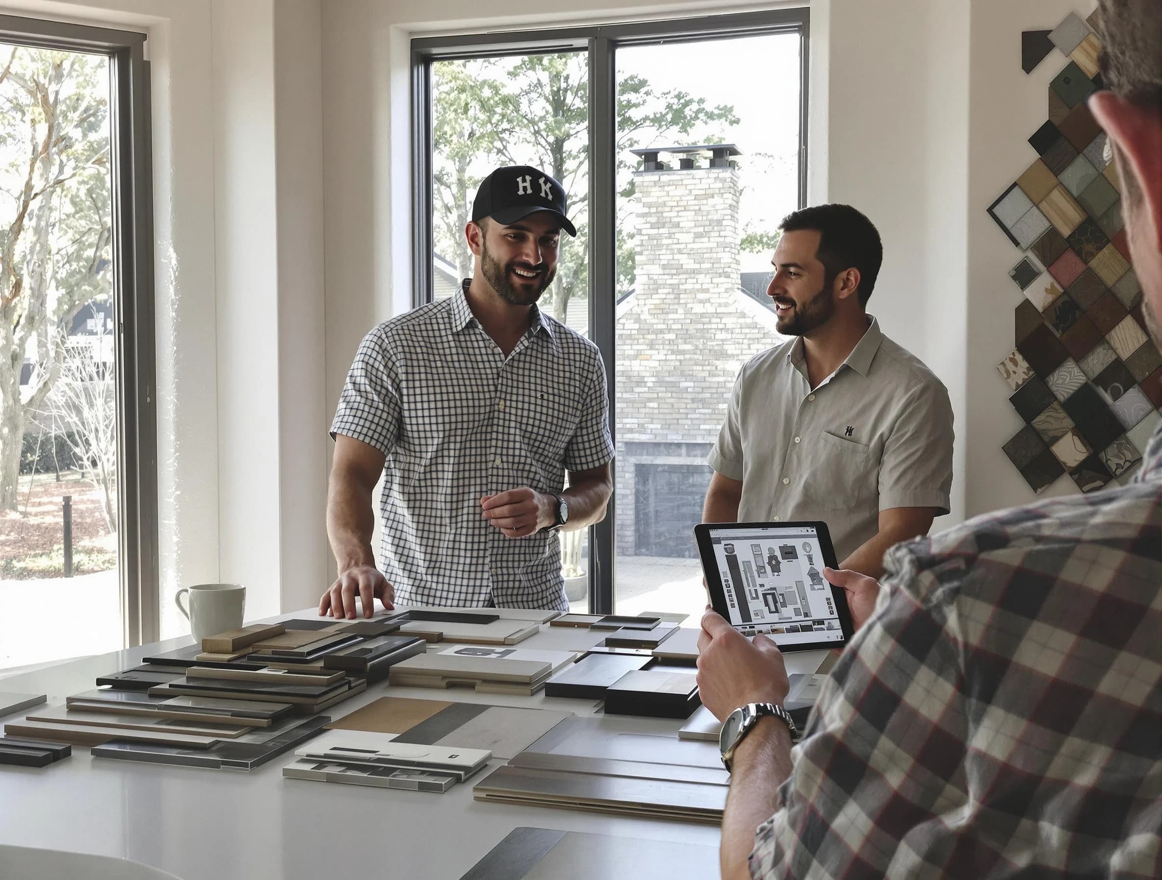 Snyderville Chimney Sweep remodeling a chimney and fireplace in Snyderville, UT