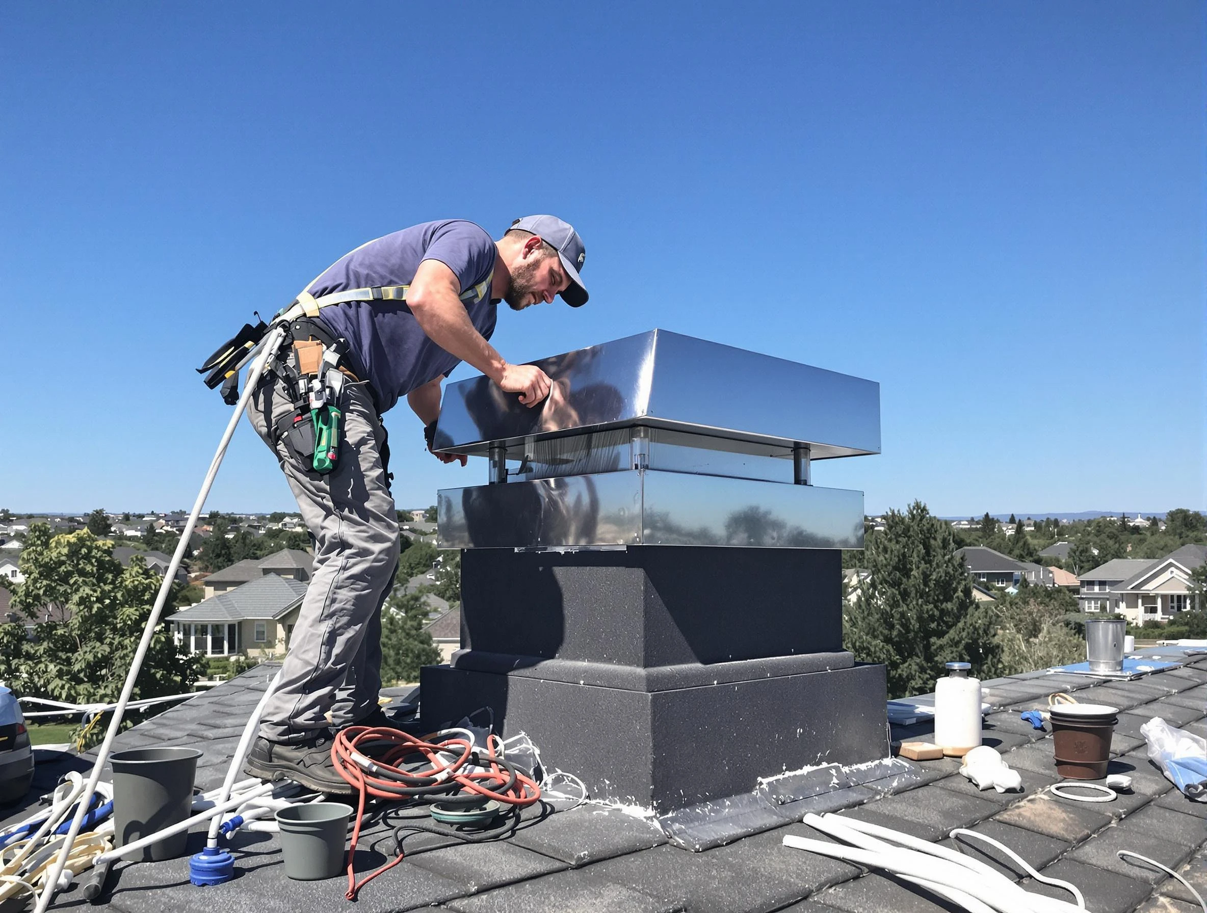 Chimney Cap Services in Snyderville