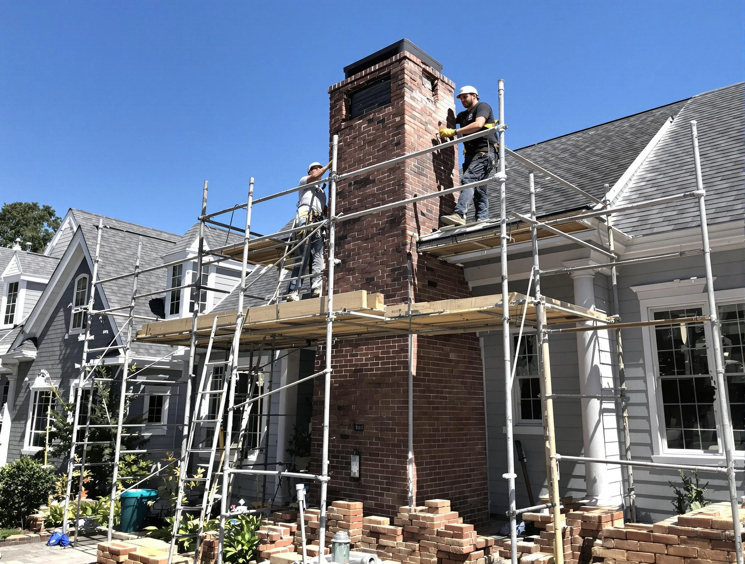 Chimney Rebuilding in Snyderville