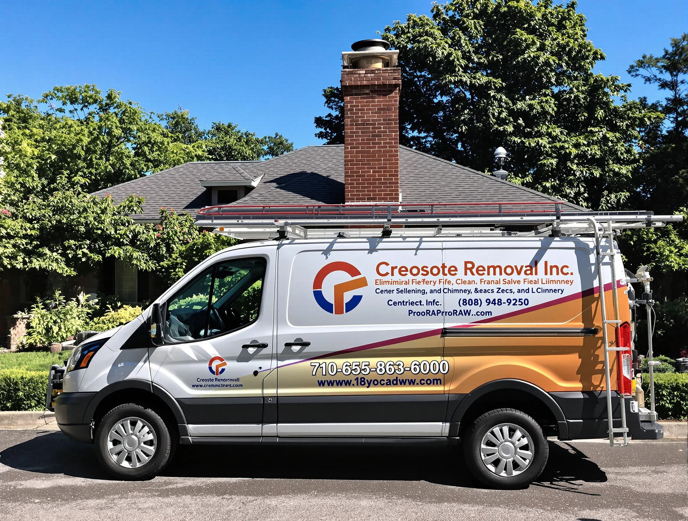 Snyderville Chimney Sweep technician removing creosote safely in Snyderville, UT